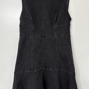 Free People Charcoal Denim Dress